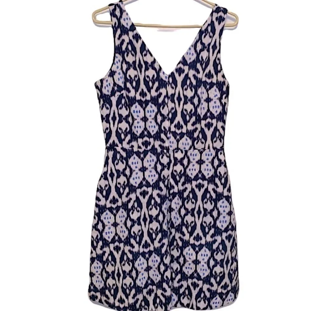Gap size 10 abstract printed dress